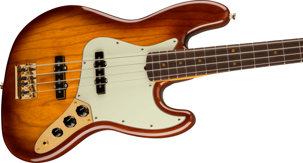 Fender 75th Anniversary Commemorative Jazz Bass RW 2 Color Bourbon Burst