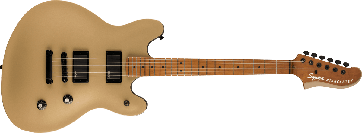 Squier Contemporary Starcaster RMN Shoreline Gold