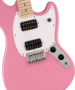 Squier Sonic Mustang HH Flash Pink