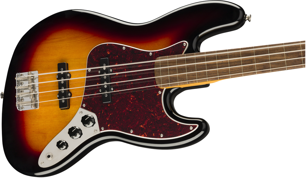 Squier Classic Vibe 60s Jazz Bass Fretless 3TS