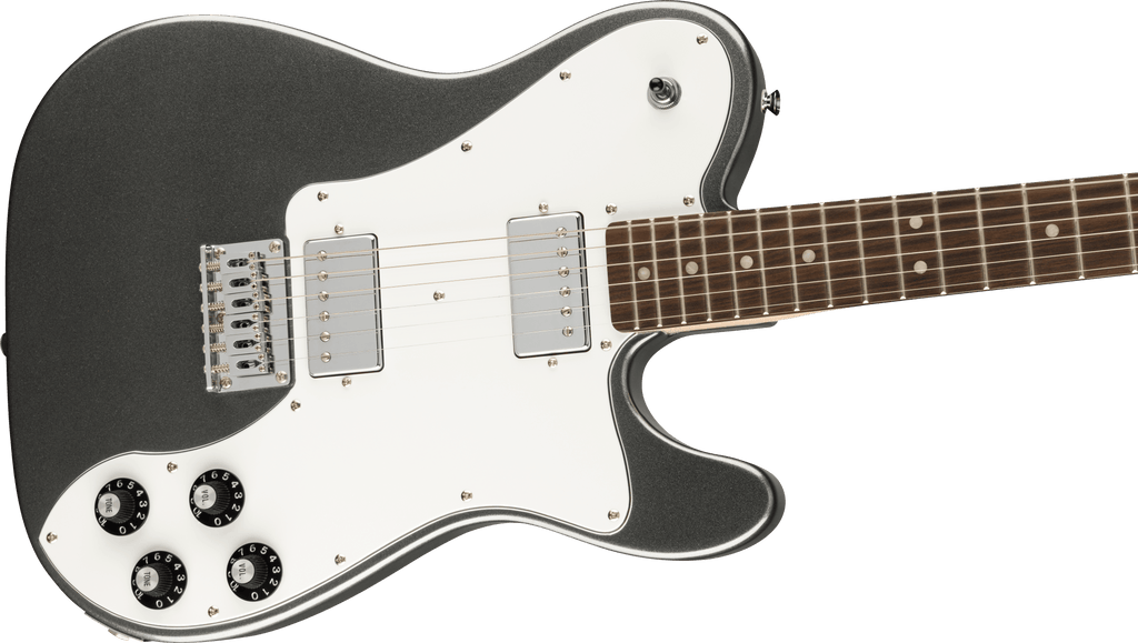 Squier Affinity Telecaster Deluxe LRL Charcoal Frost Metallic