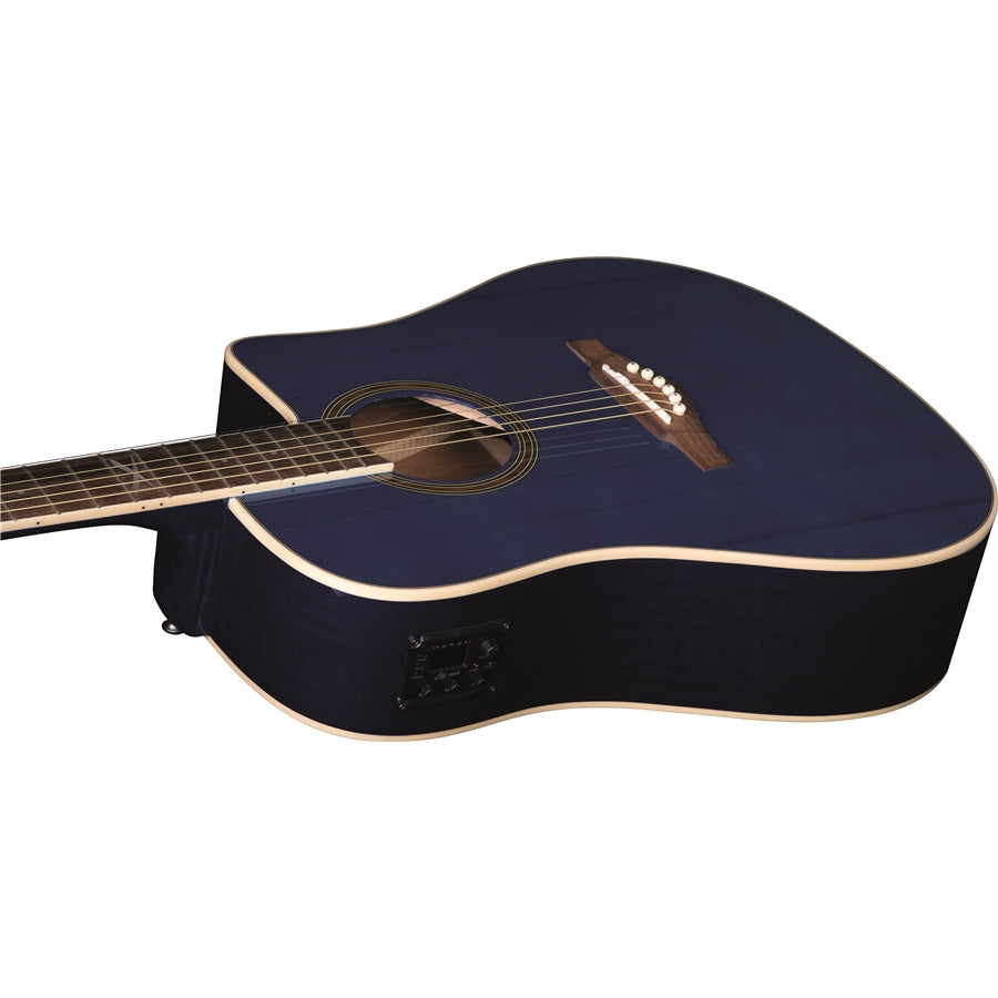 EKO NXT D100CE See Through Blue