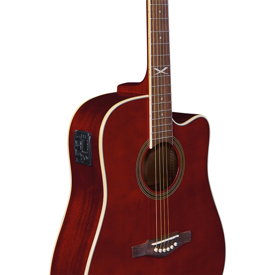 EKO NXT D100CE See Through Red