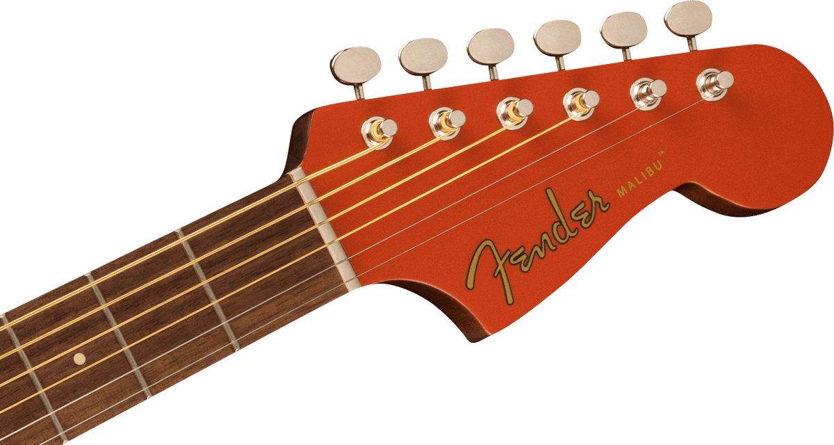 Fender Malibu Player WN Fiesta Red
