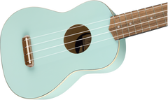 Fender Venice Soprano Ukulele WN Daphne blue