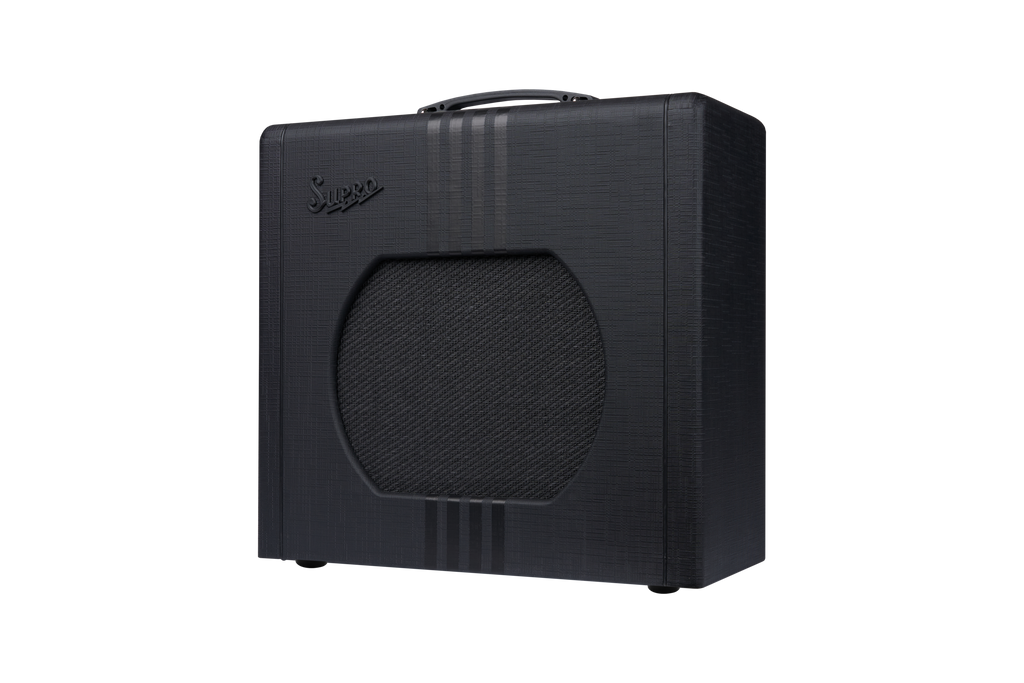 Supro Delta King 12 Black &amp; Black