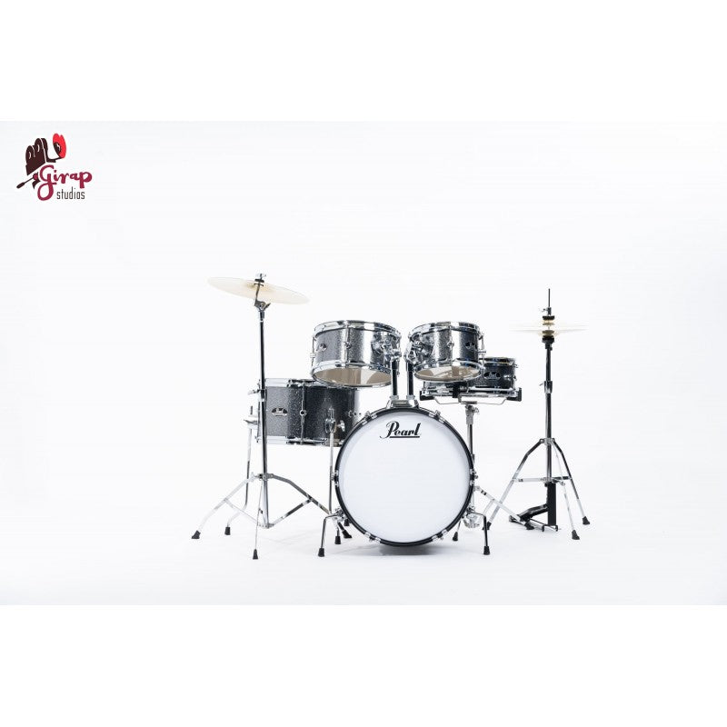 Pearl Roadshow Junior C708 Grindstone Sparkle con hardware e piatti