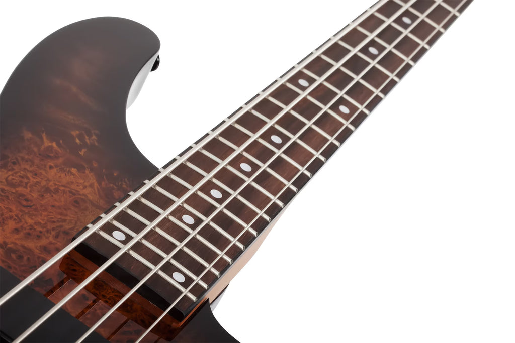 Schecter C4 Standard Tobacco Burl