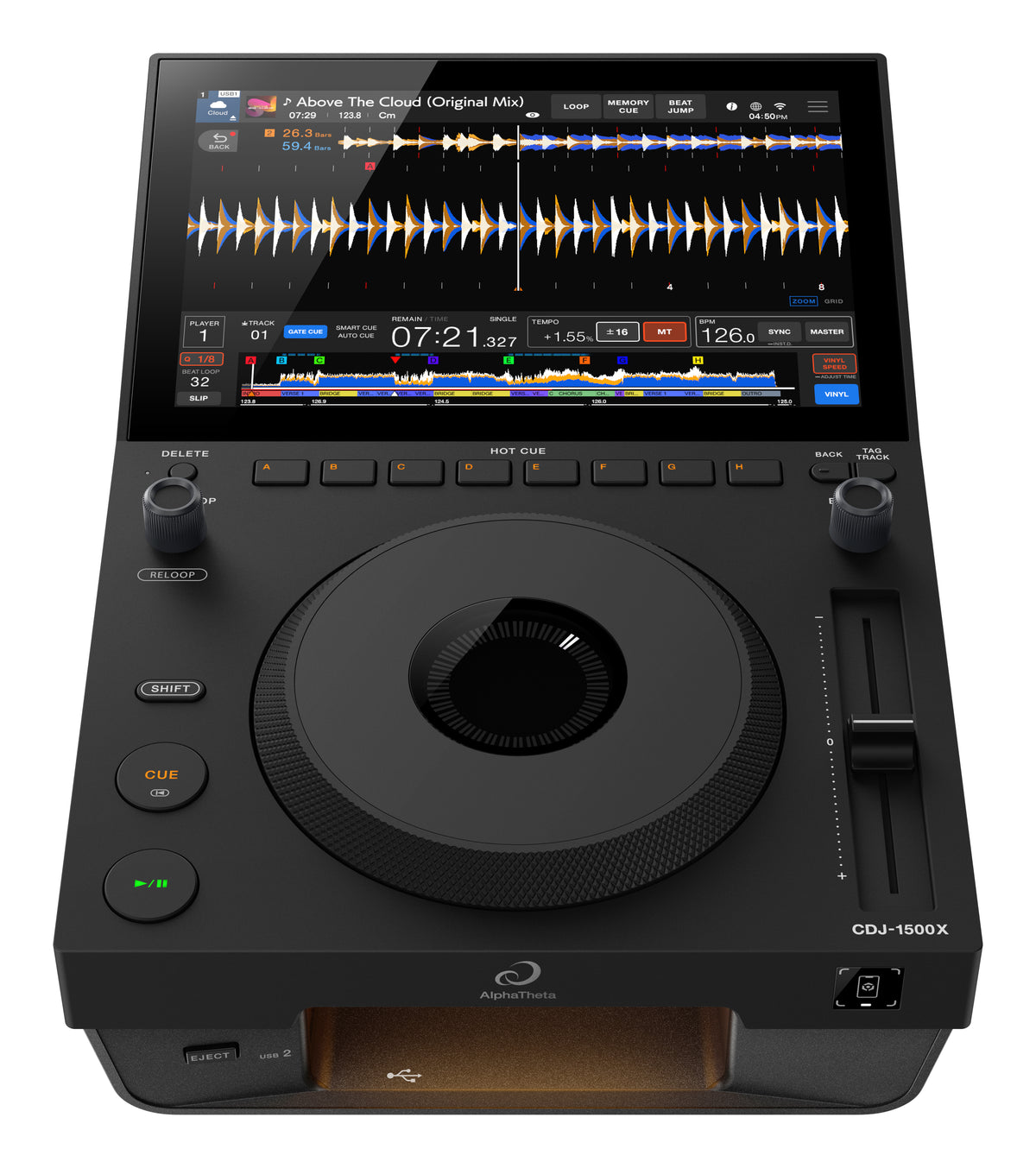 AlphaTheta cdj-1500x