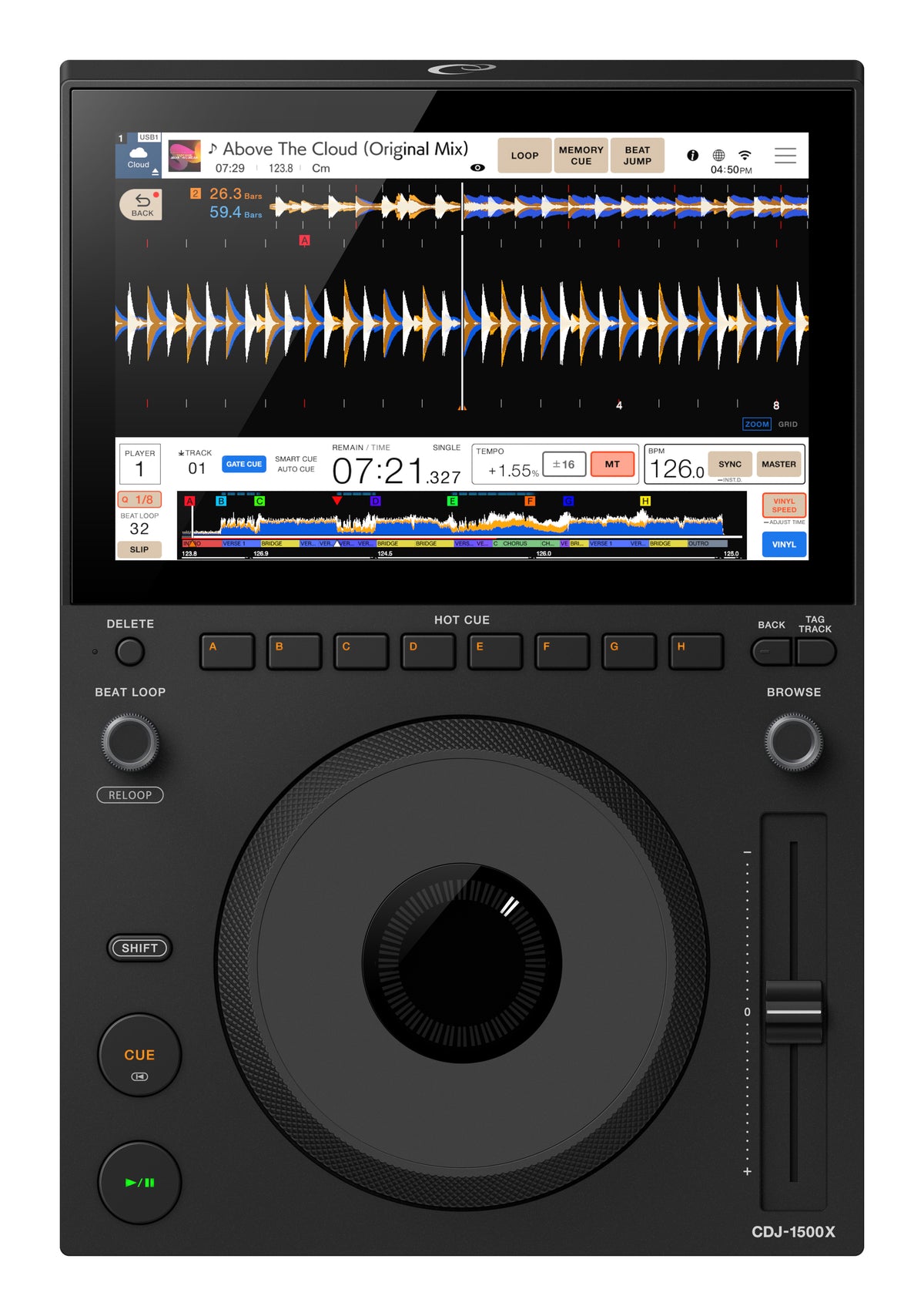 AlphaTheta cdj-1500x