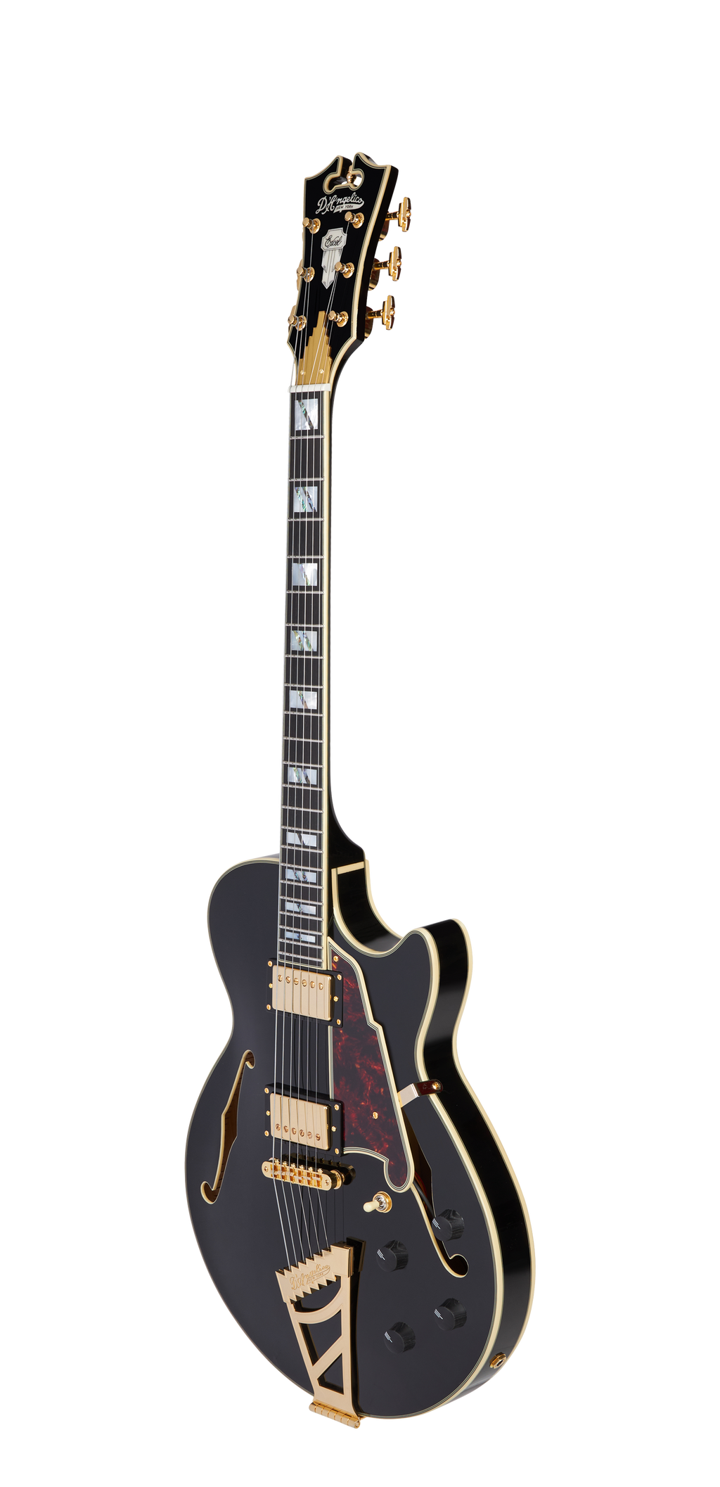 D'Angelico Excel SS Solid Black