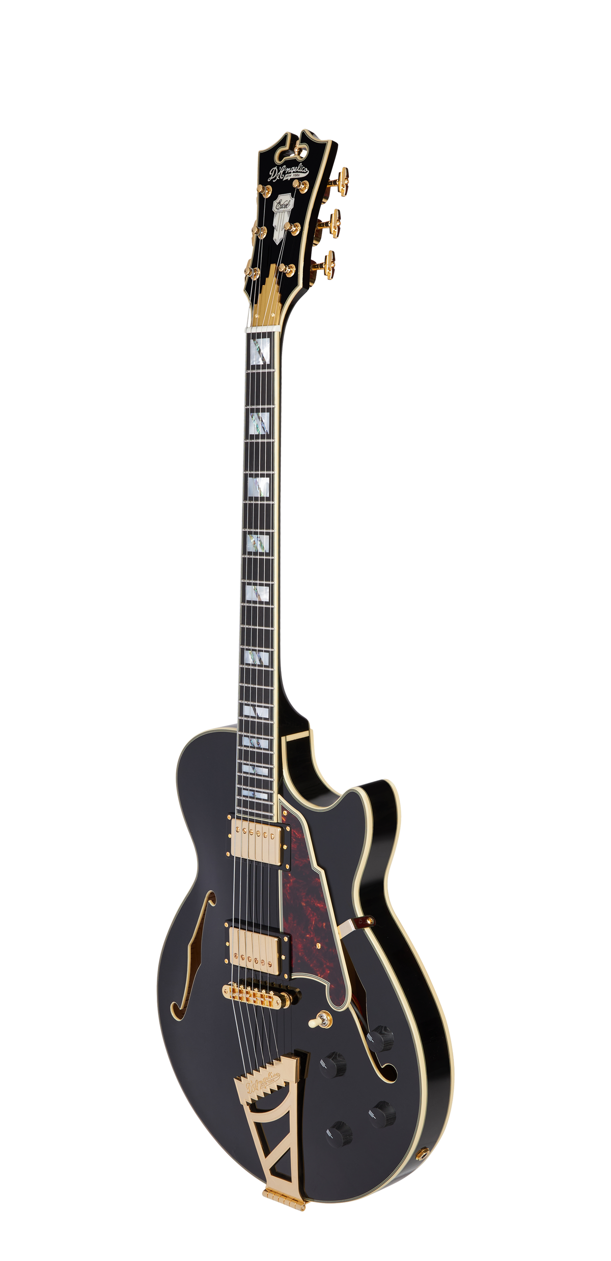 D'Angelico Excel SS Solid Black