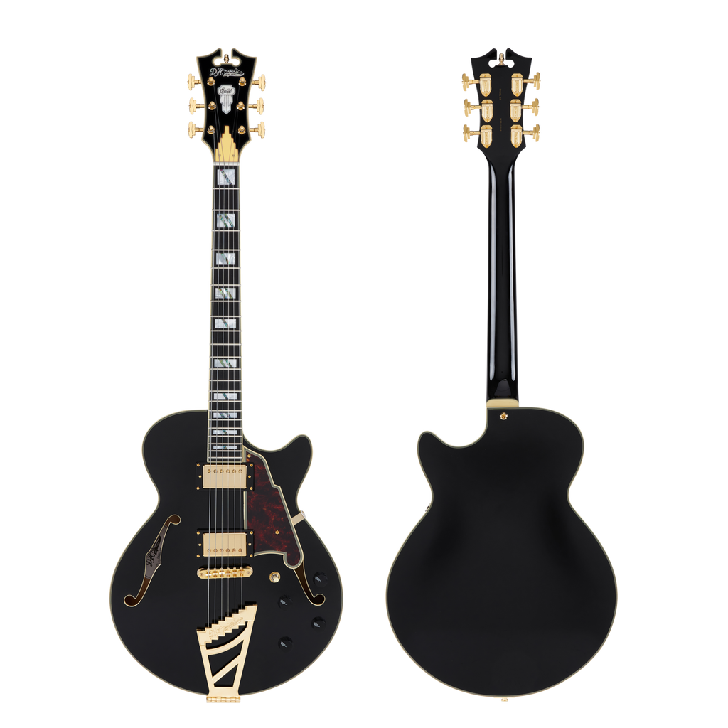 D'Angelico Excel SS Solid Black