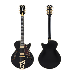 D'Angelico Excel SS Solid Black