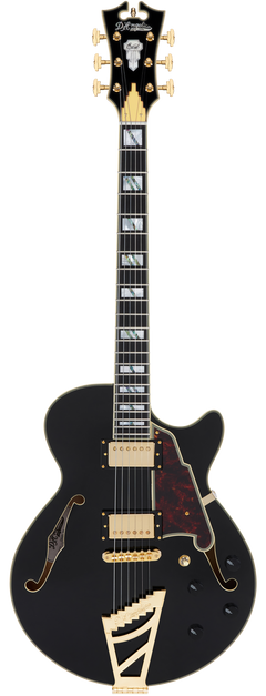 D'Angelico Excel SS Solid Black