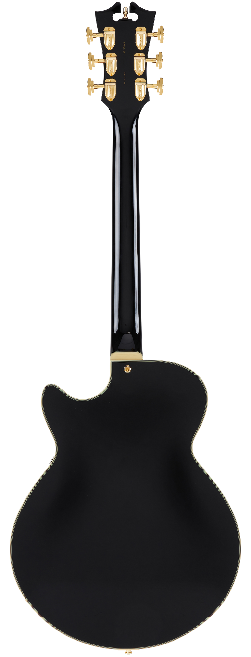 D'Angelico Excel SS Solid Black
