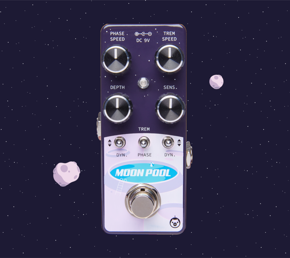 Pigtronix Moon Pool Tremvelope Phaser