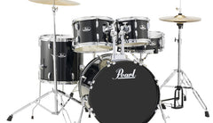 Pearl Roadshow RS525SC C31 Jet Black con hardware e piatti