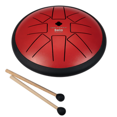 Sela Tongue Drum 6" SE 362 F minor pentatonic Red
