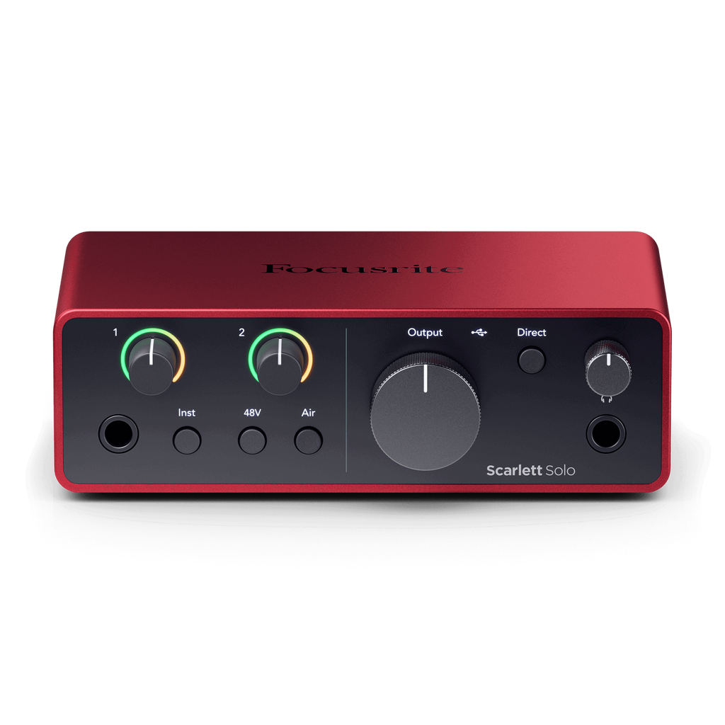 Focusrite Scarlett Solo (4rd Gen)