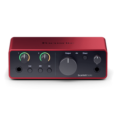 Focusrite Scarlett Solo (4rd Gen)