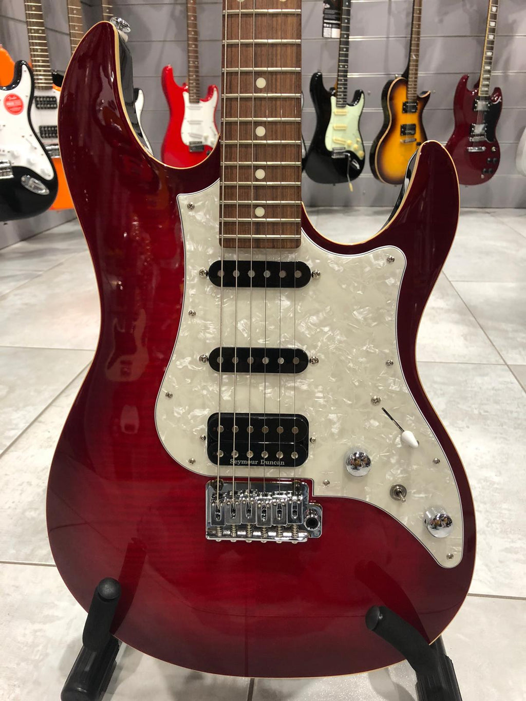 FGN ODYSSEY JSTANDARD JOS TRT TRANSPARENT RED BURST