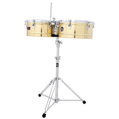 LATIN PERCUSSION LP256 B Timbales 13"-14" Tito Puente in Ottone